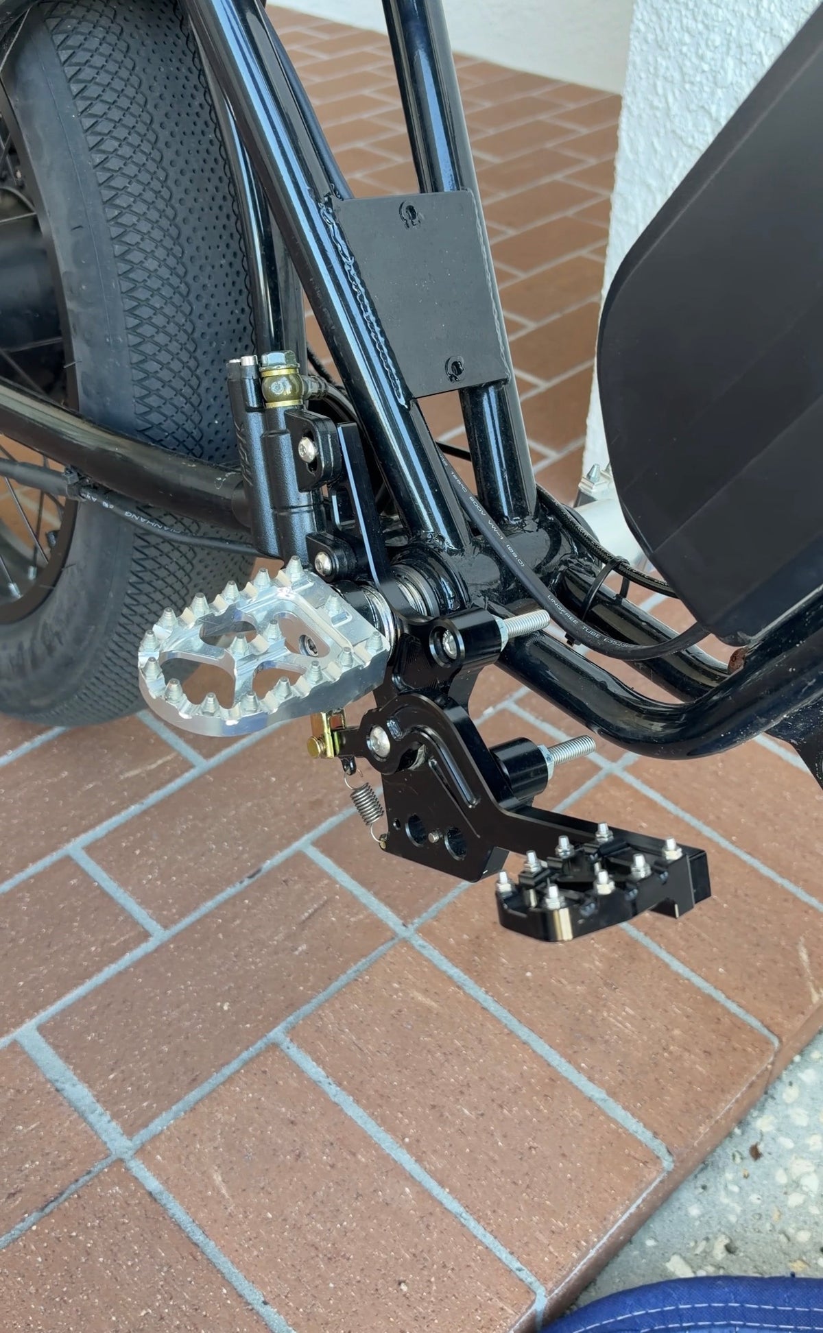 Ridstar/Peg Converted E-Bike Footbrake Kit
