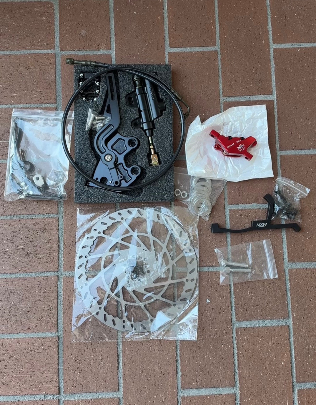 Ridstar/Peg Converted E-Bike Footbrake Kit