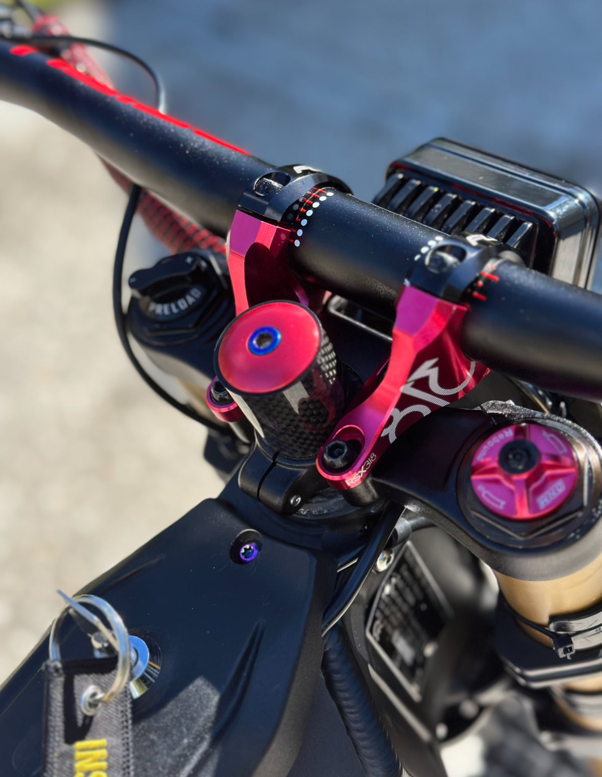 Carbon headset spacers