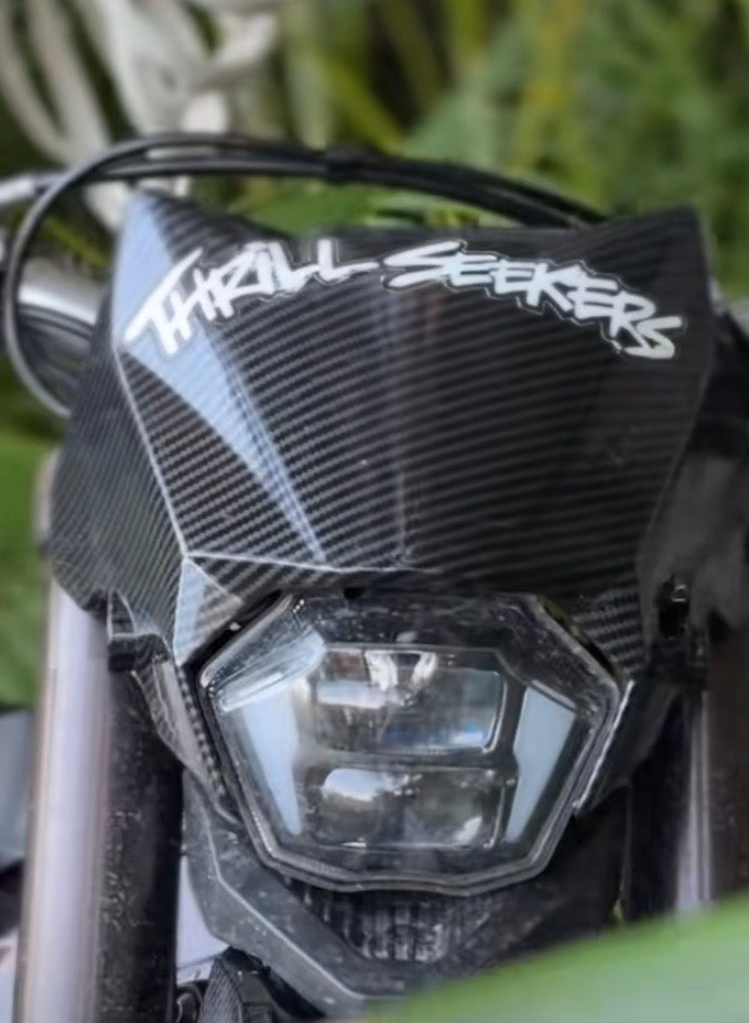 Surron ultra bee carbon headlight cover