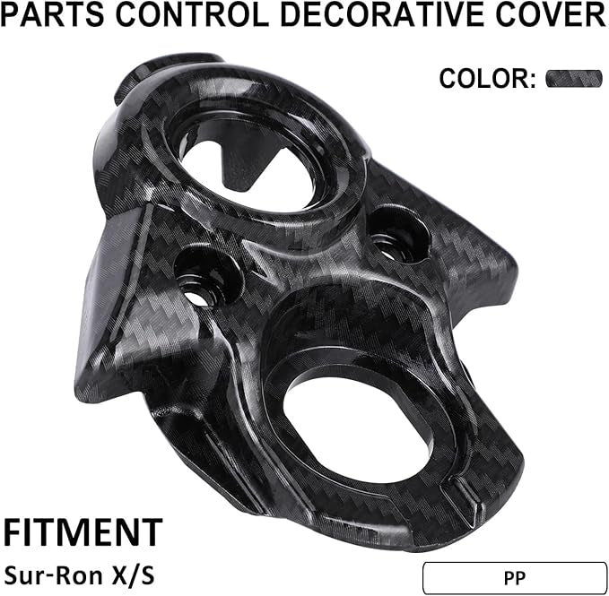 Surron carbon key ignition cover