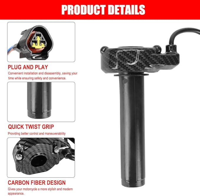Surron carbon throttle