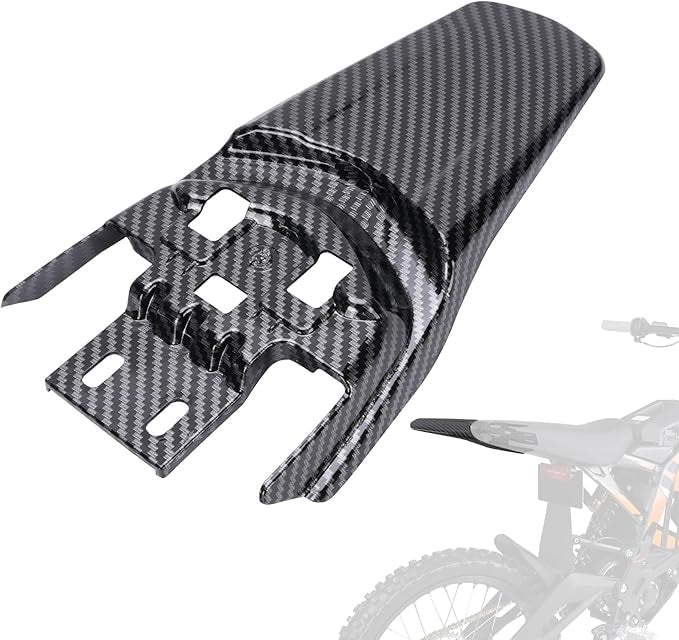 Surron carbon rear mud guard