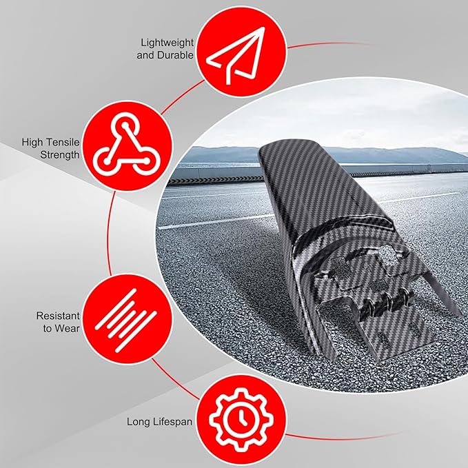 Surron carbon rear mud guard