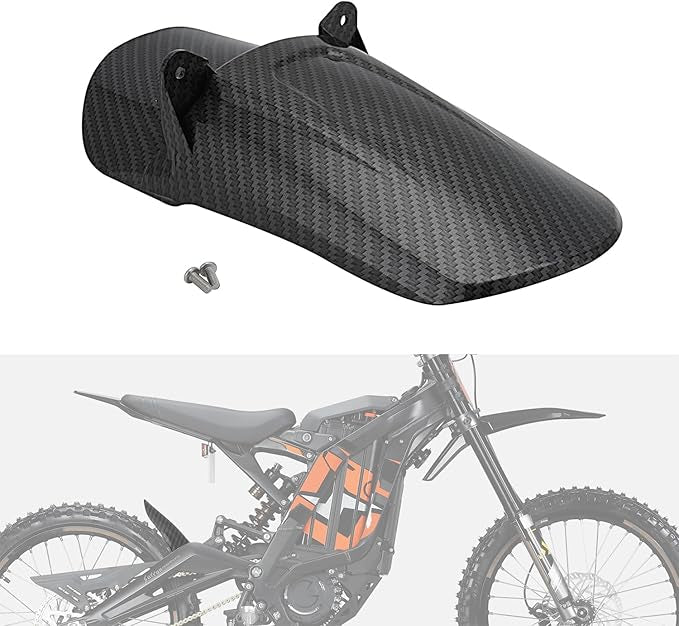 Surron carbon rear shock guard