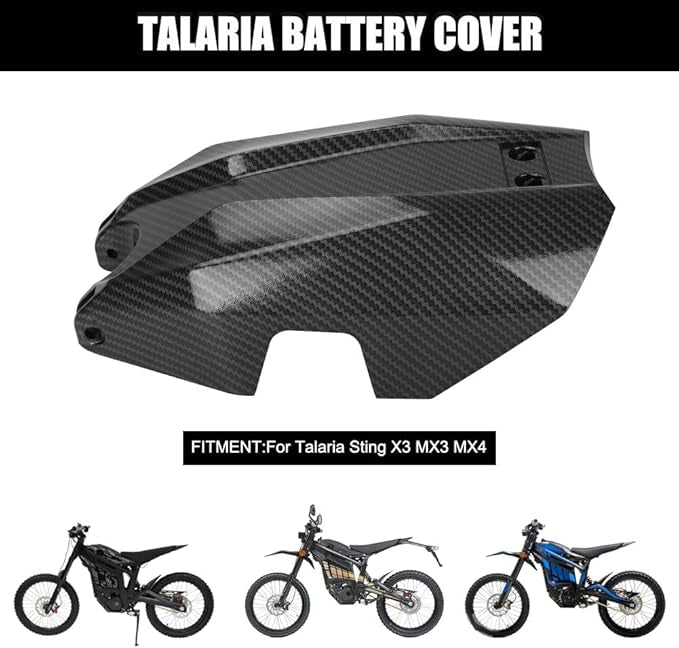 Talaria carbon battery lid