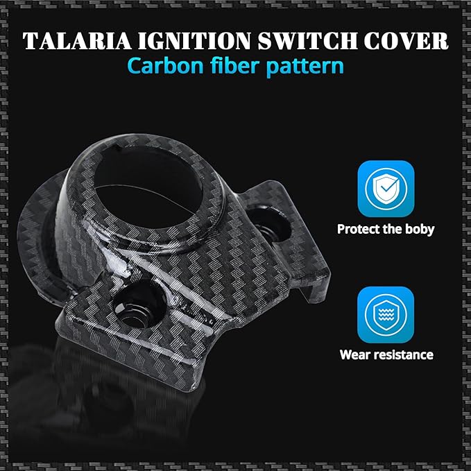 Talaria carbon fiber key ignition