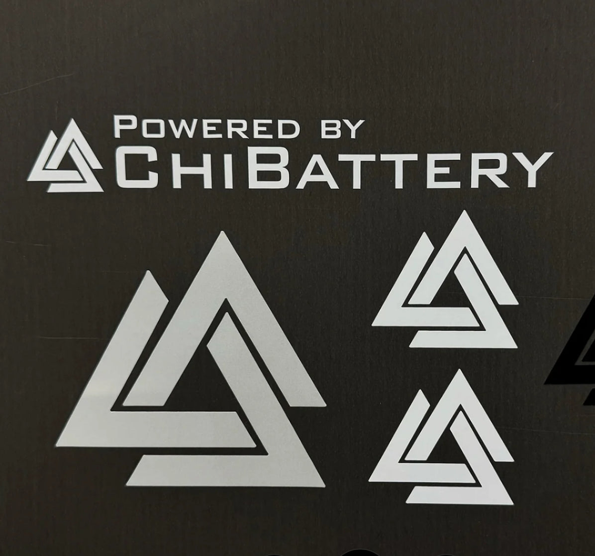 Chi battery sticker pack