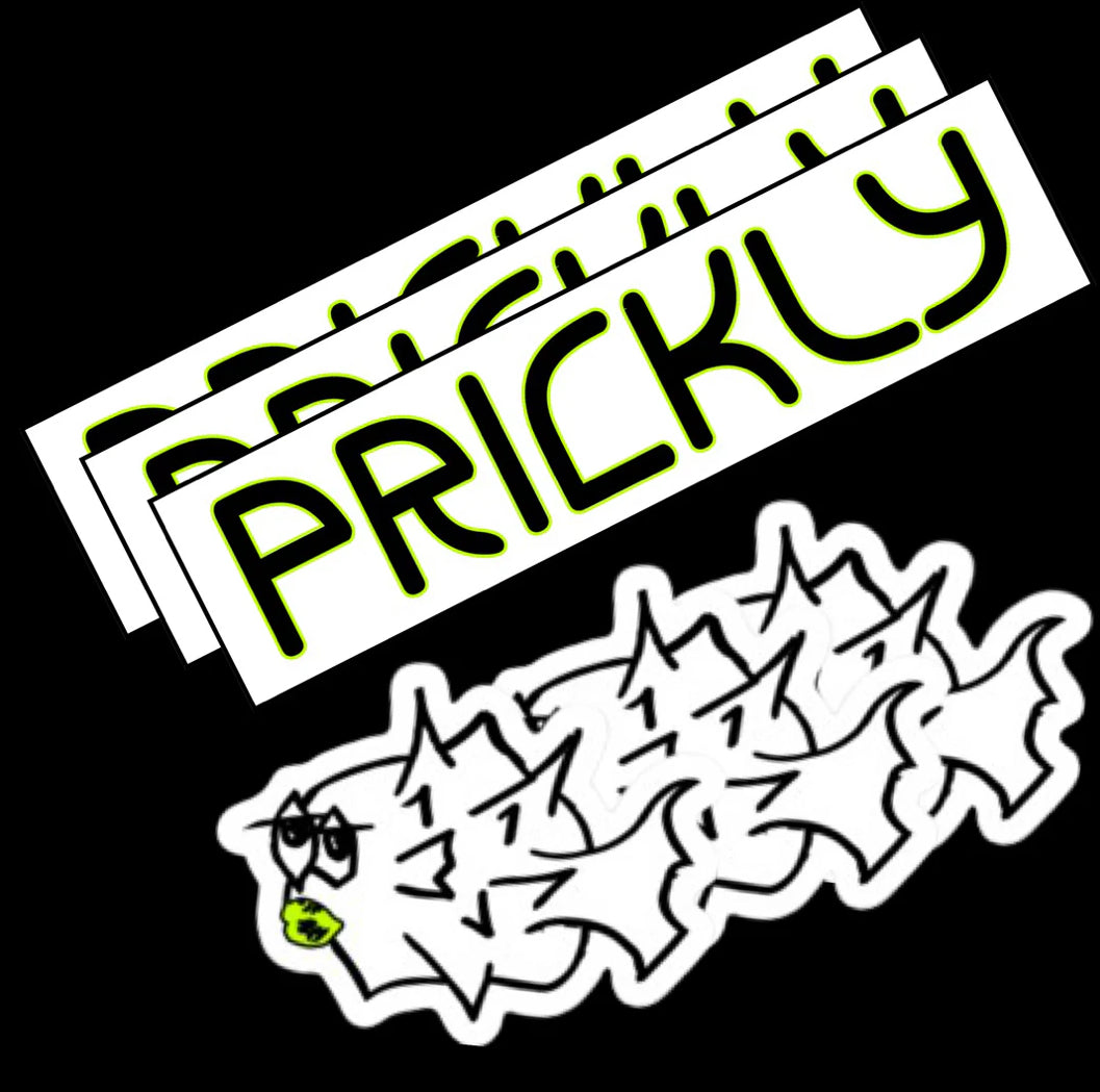 Prickly sticker pack