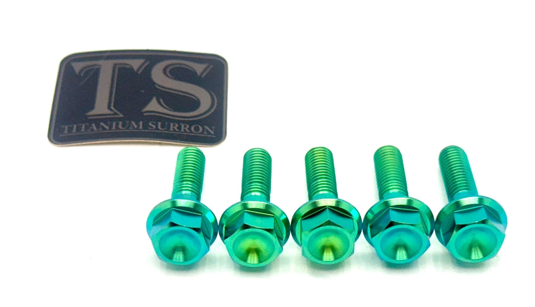 Titanium Rear Sprocket Bolts - E-Moto